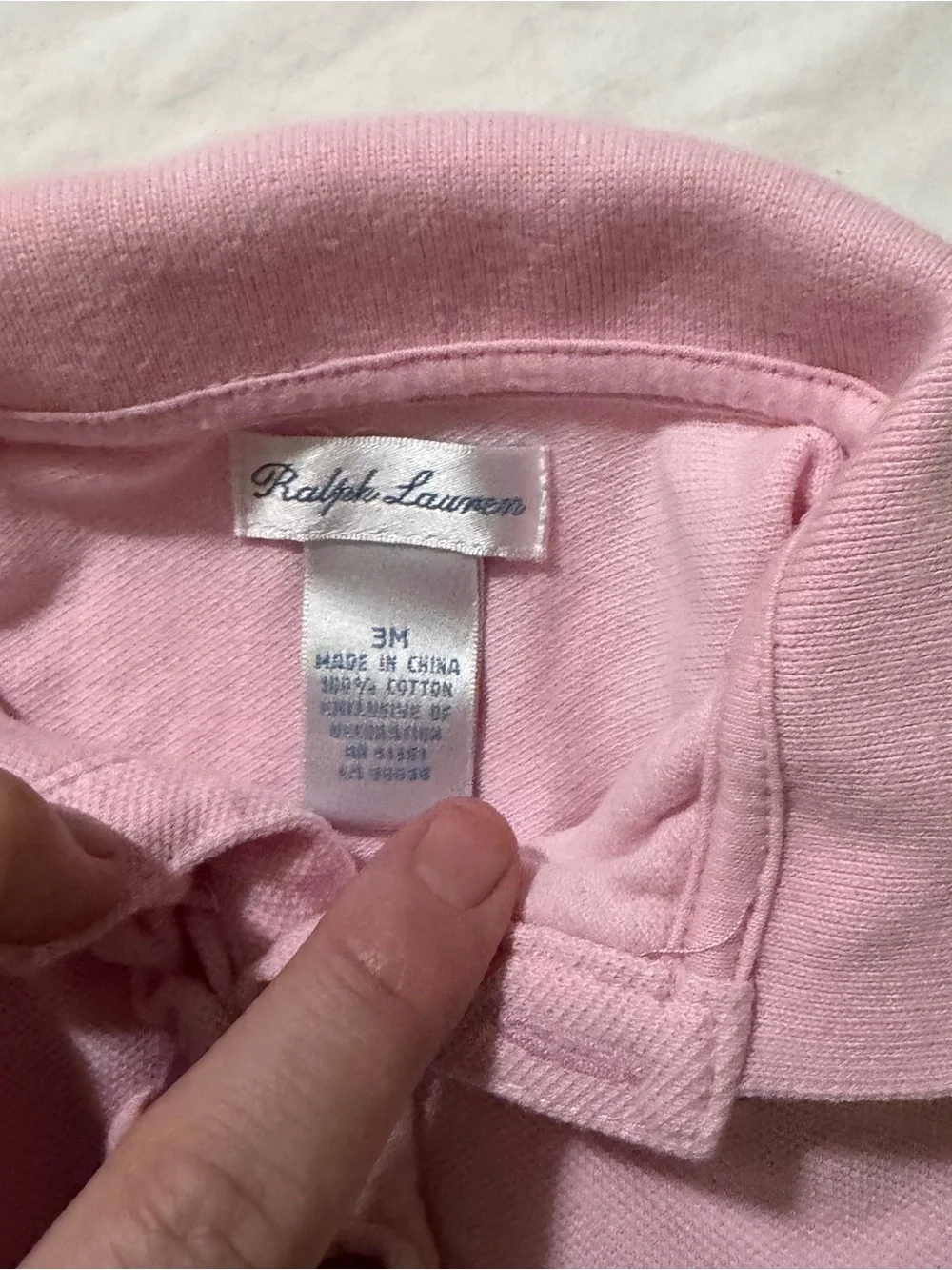 4/$20 Ralph Lauren one piece 3 month